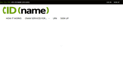 Desktop Screenshot of cidname.com